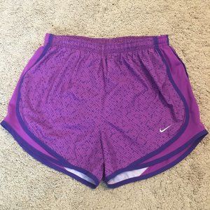 Purple Nike Tempo Shorts